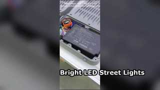 50W LED 가로등 4000K 방수 IP65, 5년 보증.