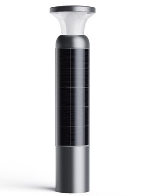 주문 3.2V 24AH Aluminum Solar Bollard With PC Lens And Glass Cover Waterproof IP66 Used In Parks. online manufacture
