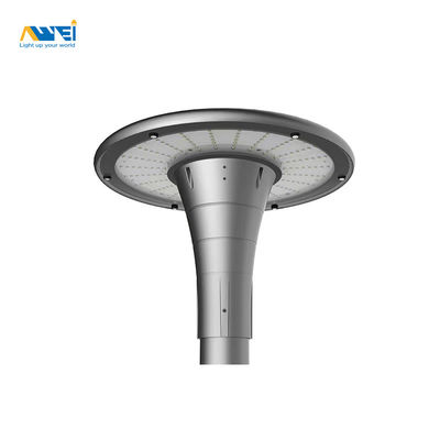 태양광 포스트 톱 라이트 50W 60W LED 정원 라이트 파동 알루미늄 야외 풍경 조명 공원에서 사용
