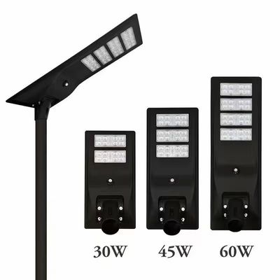 올인원 45W 통합 태양광 LED 가로등 (단결정 실리콘 및 고휘도, 도시 거리용)