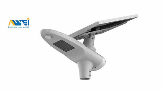 방수 IP65 자동 강도 제어 통합 태양광 LED 거리 빛 40-120W 작업 7 비가 오는 날