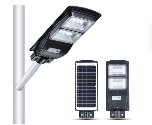 다이 캐스트 알루미늄 야외 경로 라이트 리모컨 IP65 방수 20w 40w 60w All In One 태양광 LED 거리 라이트