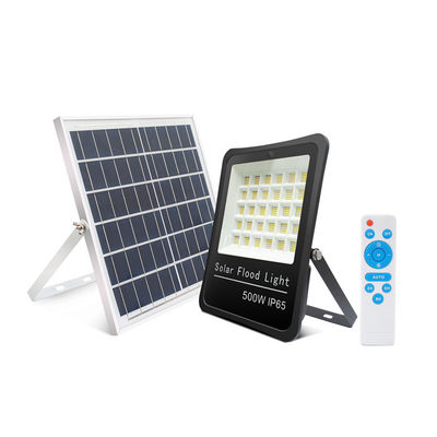 농장, 정원, 주차장 및 오프그리드 야외 조명을 위한 500W 태양광 LED 투광등